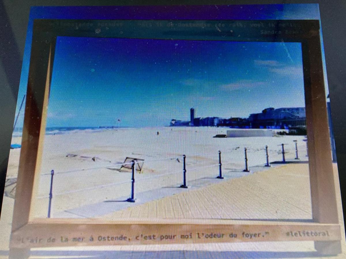Tiny Apt W/ Balcony And Seaview, Even Out Of Your Bed ! Остенде Экстерьер фото